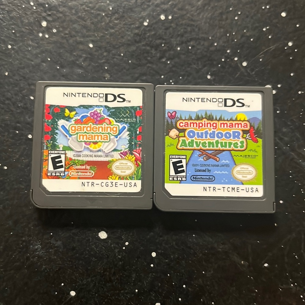 Two cooking mama nintendo DS
